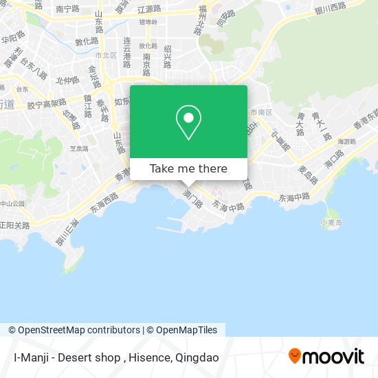 I-Manji - Desert shop , Hisence map
