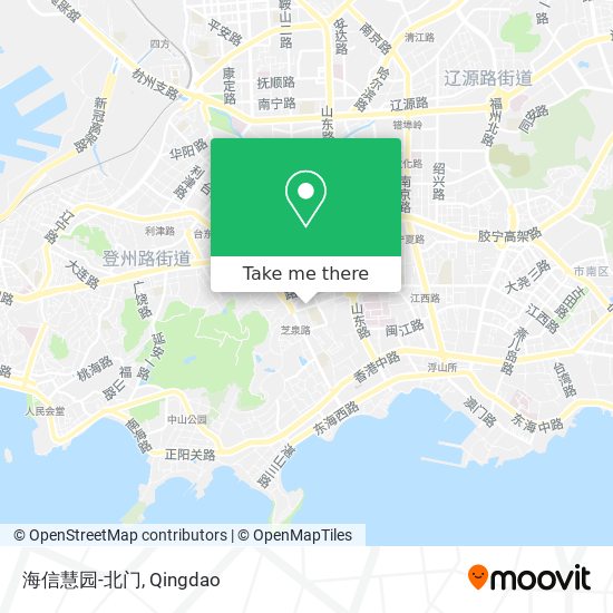 海信慧园-北门 map