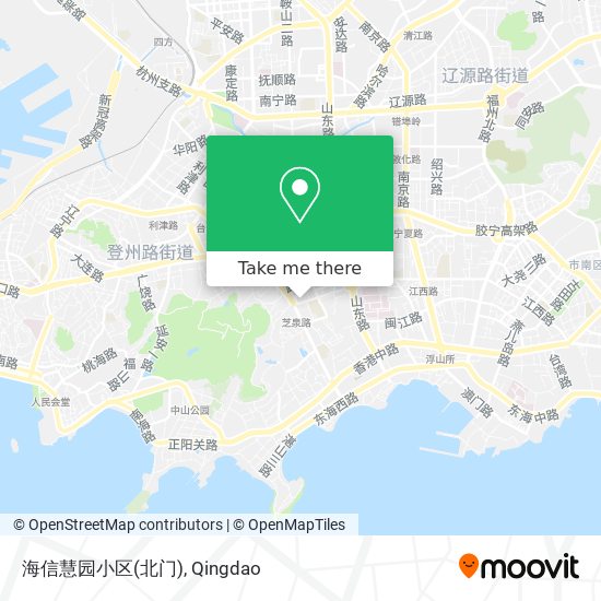 海信慧园小区(北门) map