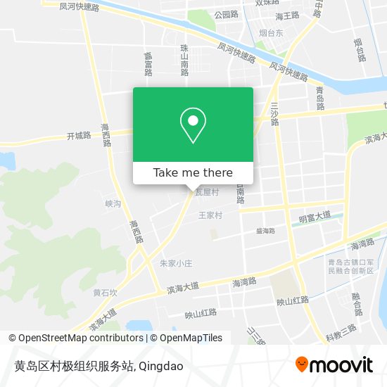 黄岛区村极组织服务站 map