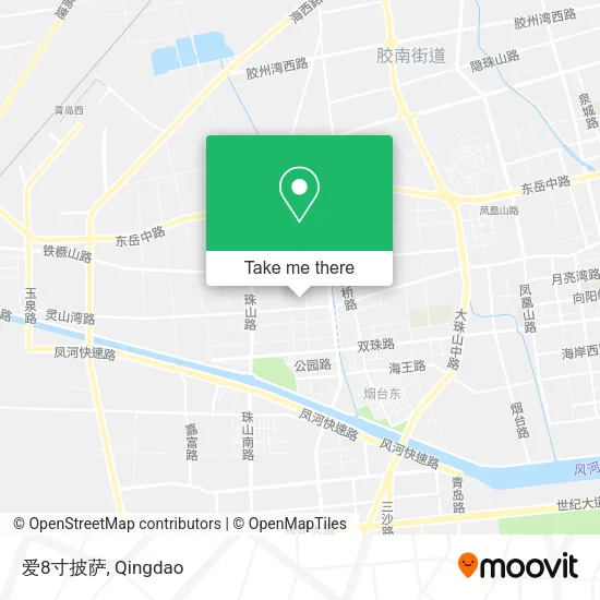 爱8寸披萨 map