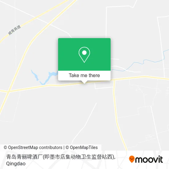 青岛青丽啤酒厂(即墨市店集动物卫生监督站西) map