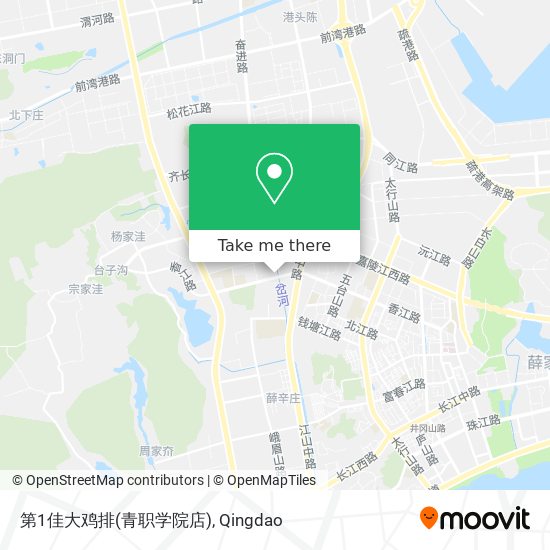 第1佳大鸡排(青职学院店) map