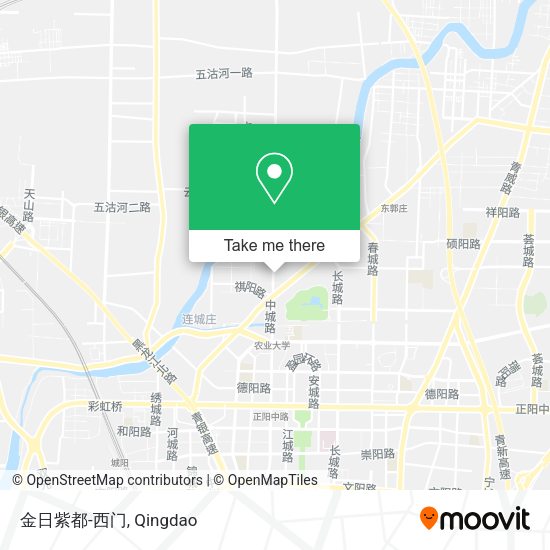 金日紫都-西门 map