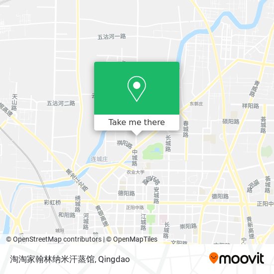 淘淘家翰林纳米汗蒸馆 map