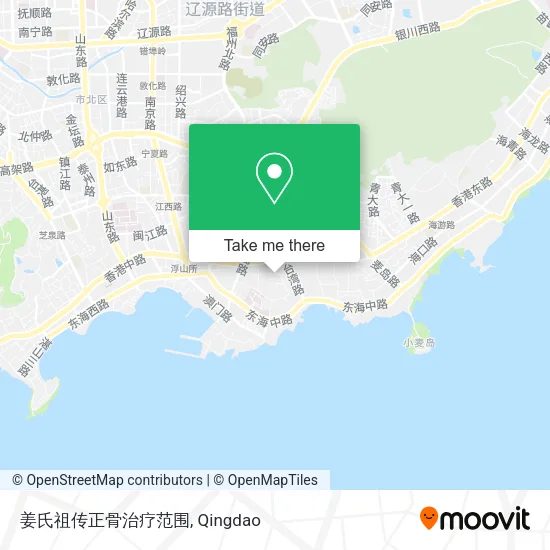 姜氏祖传正骨治疗范围 map