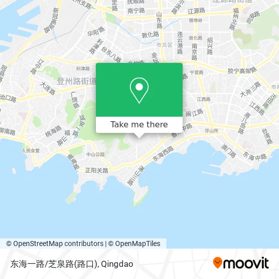 东海一路/芝泉路(路口) map