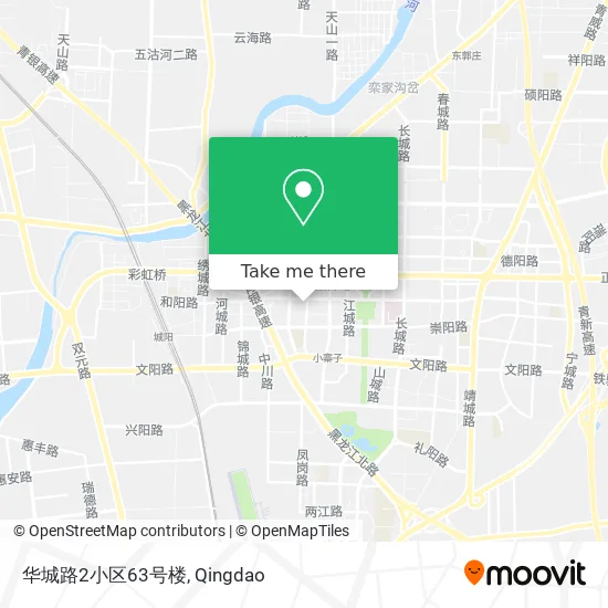 华城路2小区63号楼 map