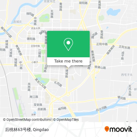 后桃林63号楼 map