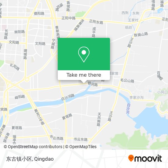 东古镇小区 map