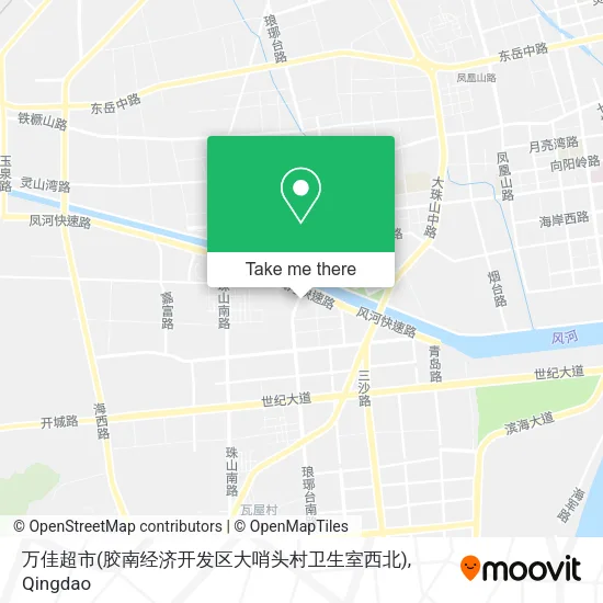 万佳超市(胶南经济开发区大哨头村卫生室西北) map