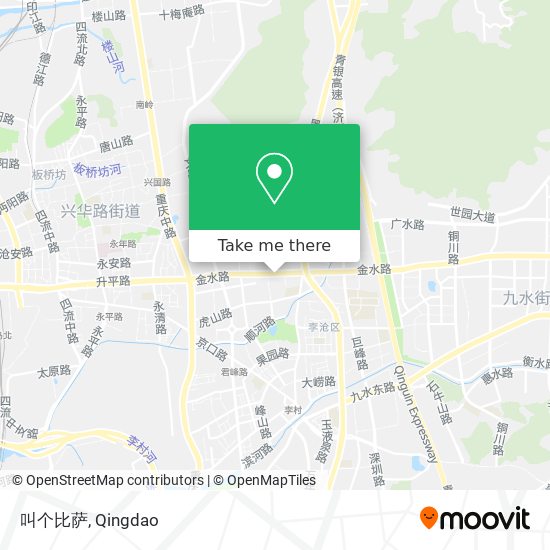 叫个比萨 map