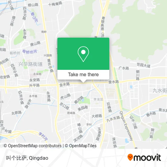 叫个比萨 map
