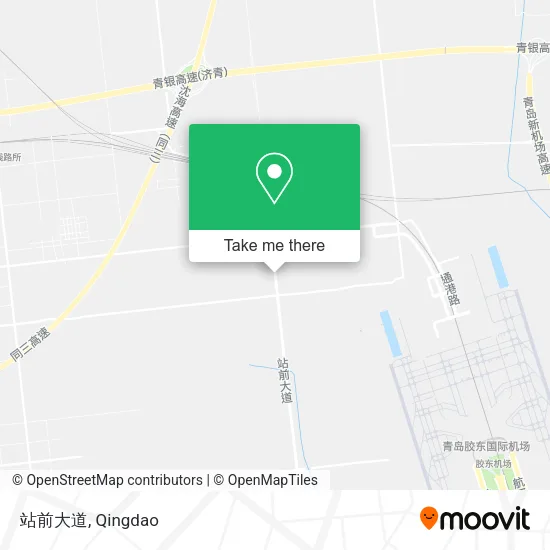 站前大道 map