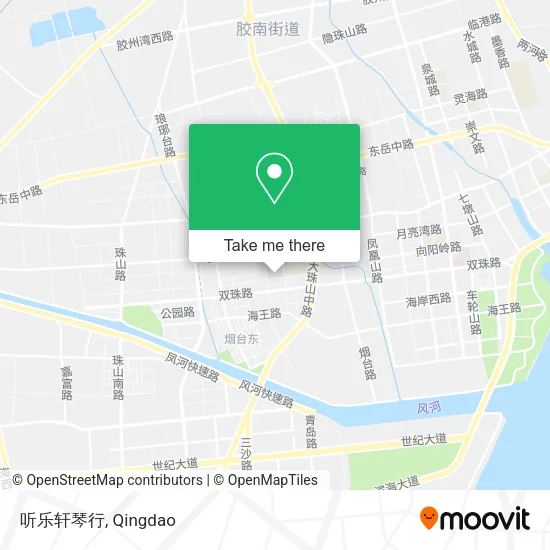 听乐轩琴行 map