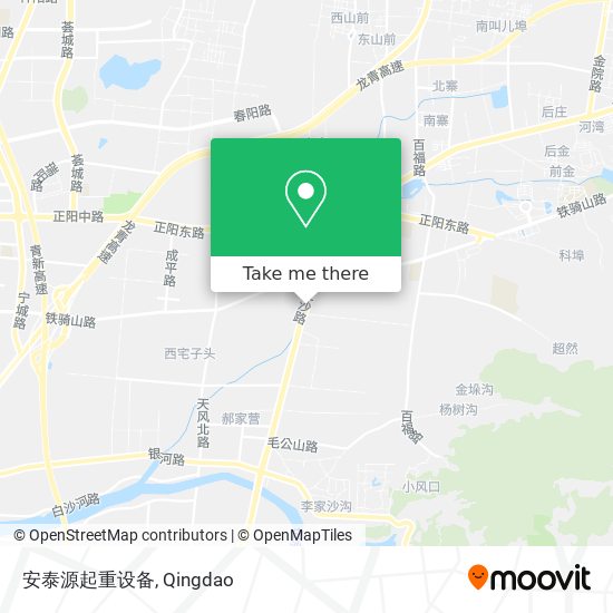 安泰源起重设备 map