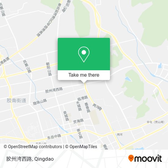 胶州湾西路 map