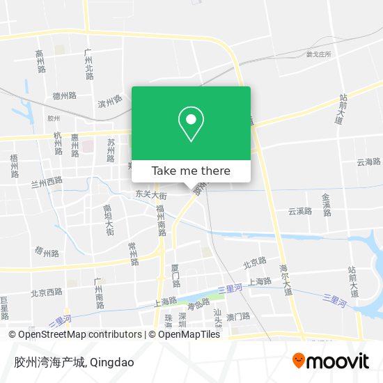 胶州湾海产城 map