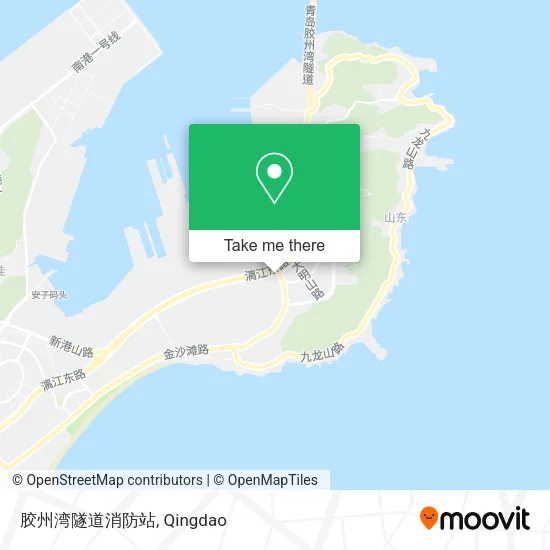 胶州湾隧道消防站 map