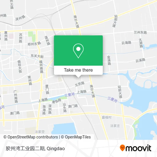 胶州湾工业园二期 map