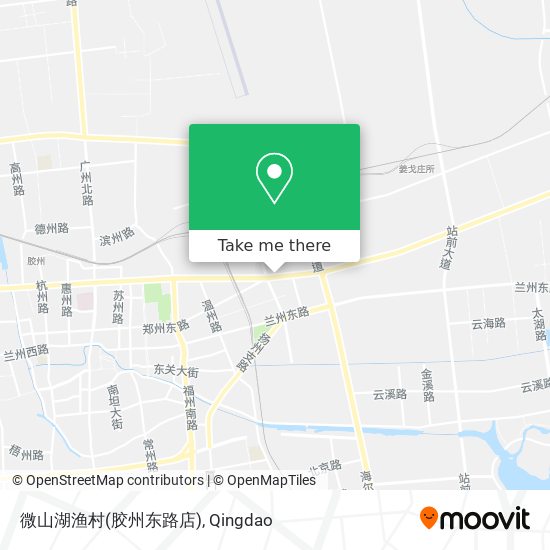 微山湖渔村(胶州东路店) map