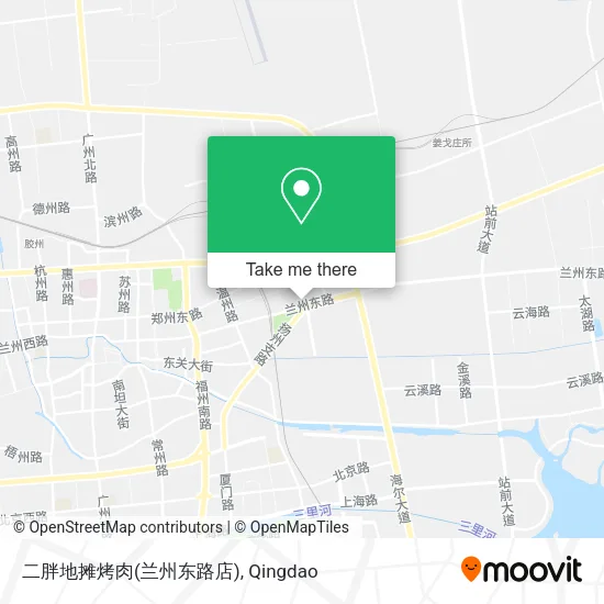 二胖地摊烤肉(兰州东路店) map