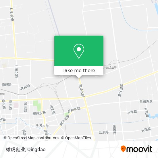 雄虎鞋业 map