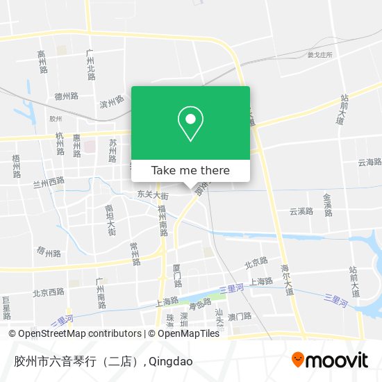 胶州市六音琴行（二店） map