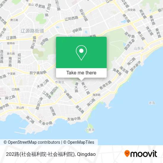 202路(社会福利院-社会福利院) map