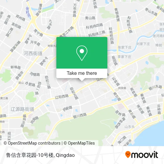 鲁信含章花园-10号楼 map