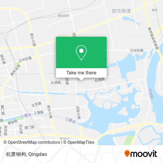 杭萧钢构 map