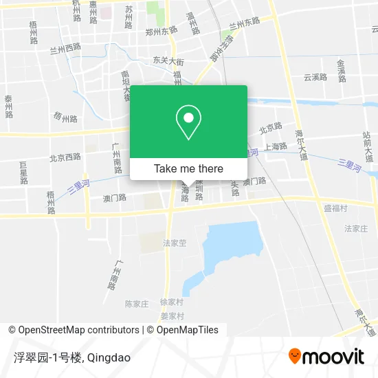 浮翠园-1号楼 map