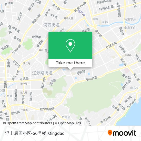 浮山后四小区-66号楼 map