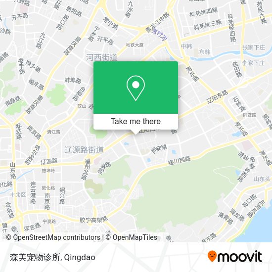 森美宠物诊所 map