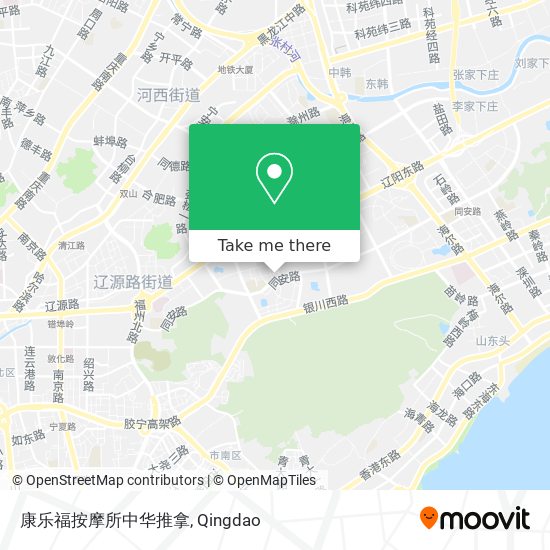 康乐福按摩所中华推拿 map