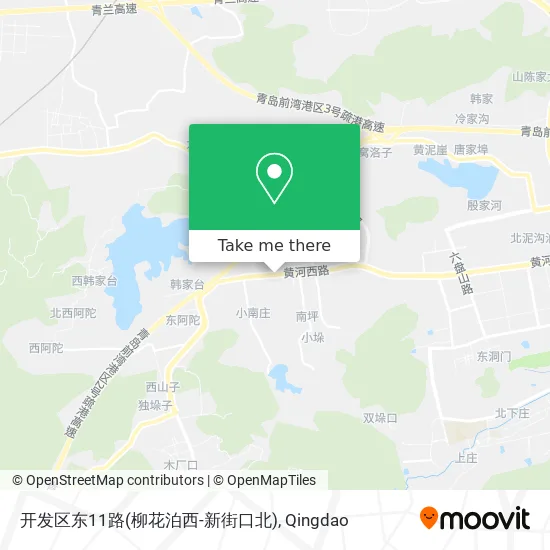 开发区东11路(柳花泊西-新街口北) map