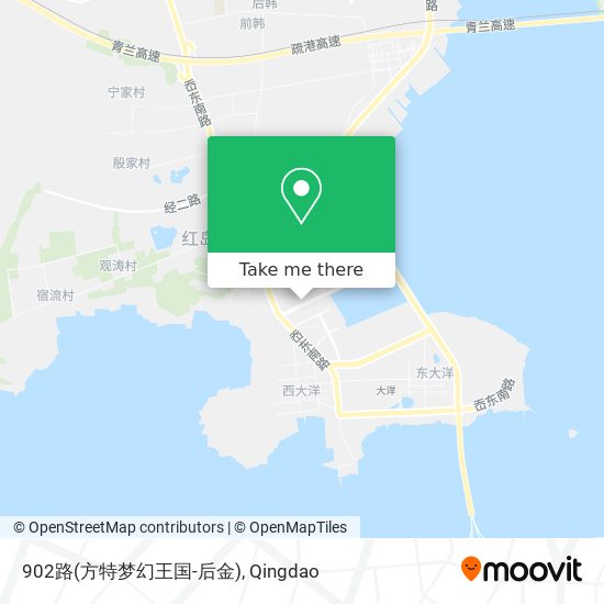 902路(方特梦幻王国-后金) map