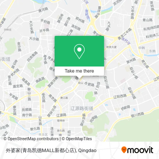 外婆家(青岛凯德MALL新都心店) map