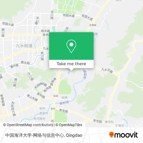 中国海洋大学-网络与信息中心 map