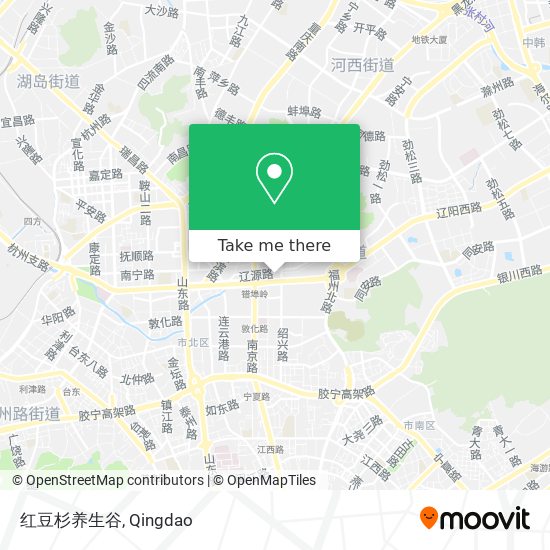 红豆杉养生谷 map