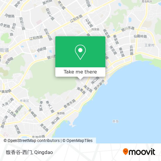 馥香谷-西门 map