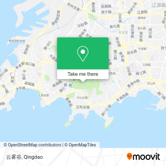 云雾谷 map