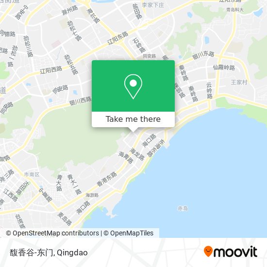 馥香谷-东门 map