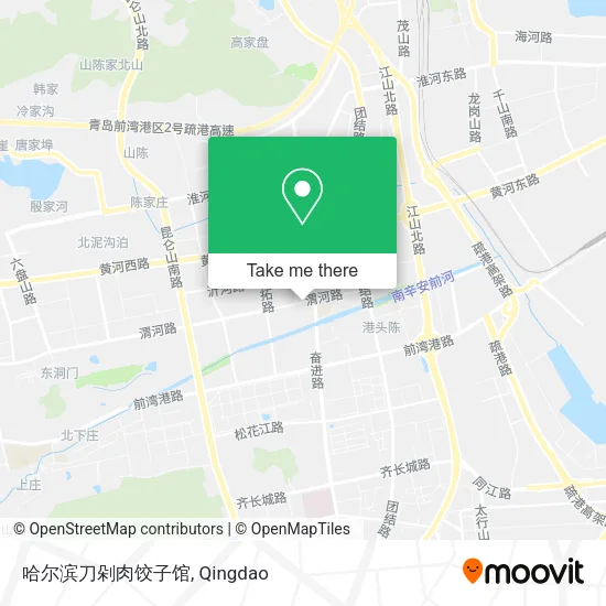 哈尔滨刀剁肉饺子馆 map