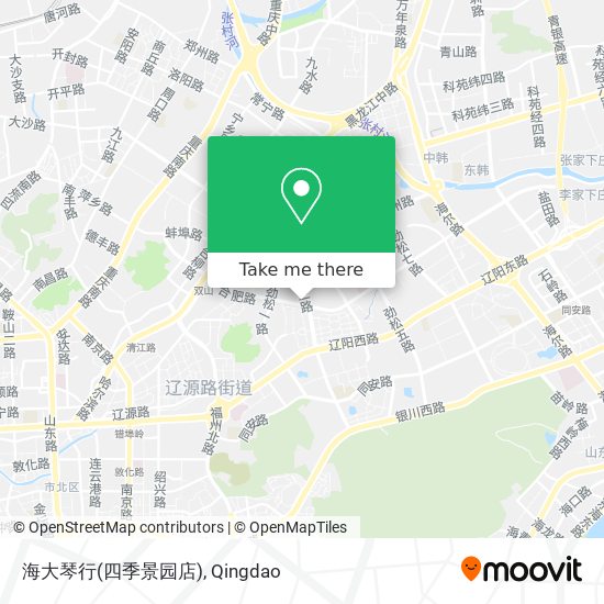 海大琴行(四季景园店) map