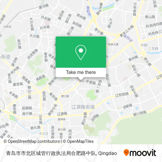 青岛市市北区城管行政执法局合肥路中队 map