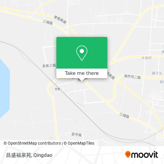 昌盛福泉苑 map