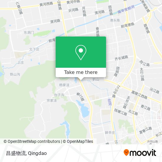 昌盛物流 map