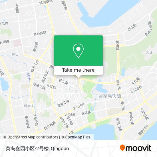黄岛鑫园小区-2号楼 map