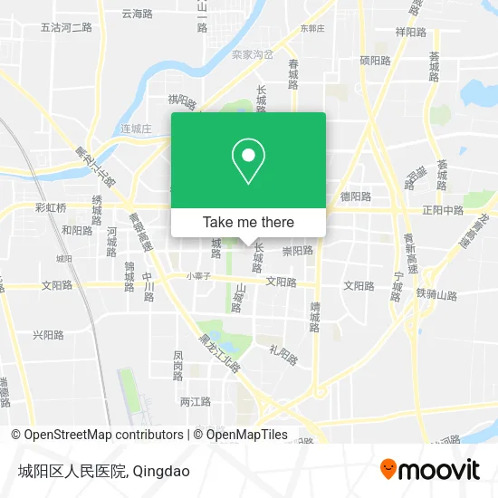 城阳区人民医院 map